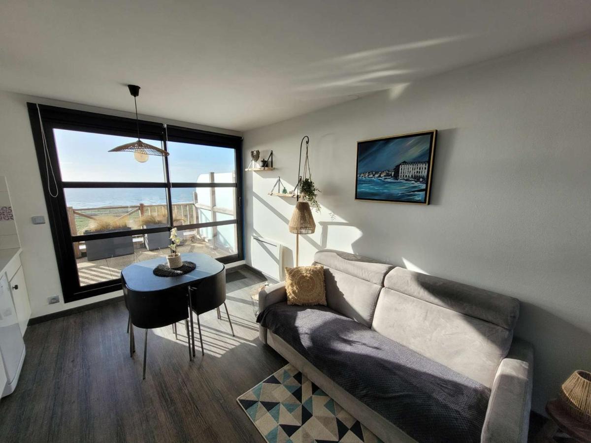 Ferienwohnung Duplex Neuf Avec Balcon Vue Mer, Parking Prive Et Wifi - 2 Pers, Proche Commerces - Fr-1-675-19 Wimereux Exterior foto